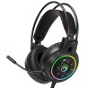 Marvo CM305 RGB zestaw klawiatura przewodowa (USB) CZ/SK, czarna + mysz i słuchawki dla graczy, do gry, membranowa rodzaj RGB po