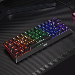 Marvo HECATE 61WR klawiatura Tri-mode US, czarna mechaniczna