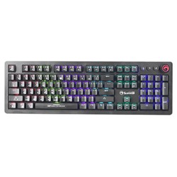Marvo KG917 klawiatura przewodowa (USB) US, czarna mechaniczna