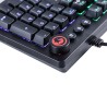 Marvo KG917 klawiatura przewodowa (USB) US, czarna mechaniczna