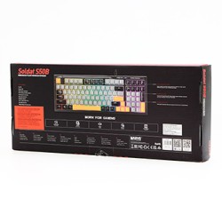 Marvo SOLDAT S50B klawiatura przewodowa (USB) US, czarna