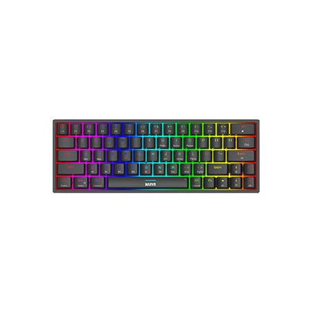Marvo SHOGO 63 klawiatura przewodowa (USB) US, czarna mechaniczna