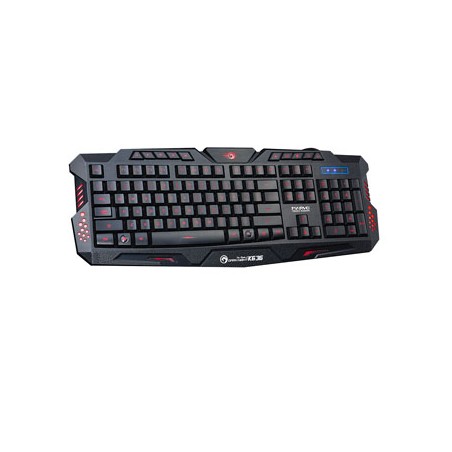 Marvo K636 klawiatura przewodowa (USB) US, czarna