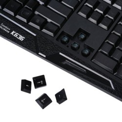 Marvo K636 klawiatura przewodowa (USB) US, czarna