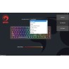 Marvo KG954 EN klawiatura przewodowa (USB) US, czarna mechaniczna