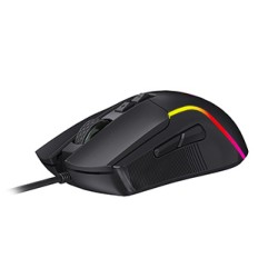 Marvo LOOT 40 zestaw klawiatura przewodowa (USB) CZ/SK, czarna mysz dla gracza, podkładka, klawiatura, podświetlona