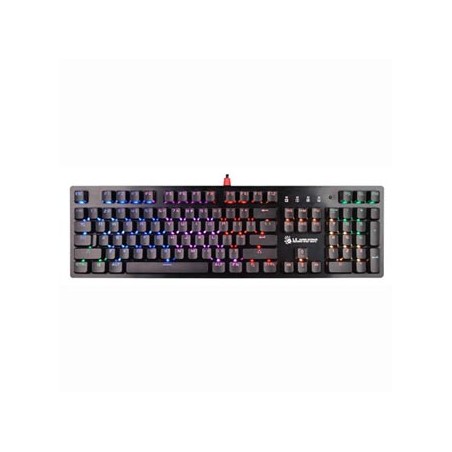 A4Tech B820R klawiatura przewodowa (USB) CZ, czarna mechaniczna