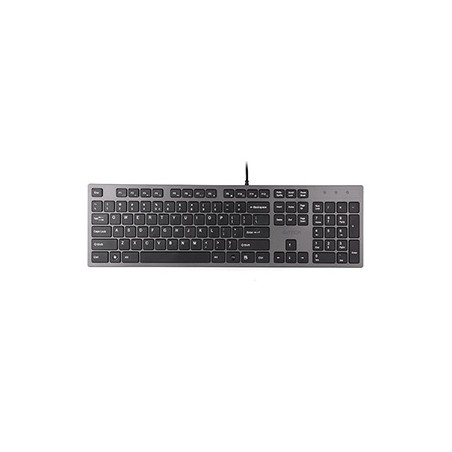 A4Tech KV-300H klawiatura przewodowa (USB) CZ/US, czarna