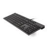 A4Tech KV-300H klawiatura przewodowa (USB) CZ/US, czarna