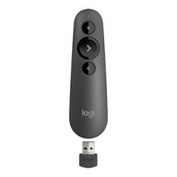 Prezenter bezprzewodowy R500s, 2.4Ghz+Bluetooth, szara, Logitech