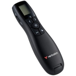 Bezprzewodowy prezenter Keynote z wyświetlaczem LCD, 2.4Ghz, czarny, Verbatim