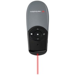 Bezprzewodowy prezenter Focus, 2.4Ghz, szaro czarny, Verbatim