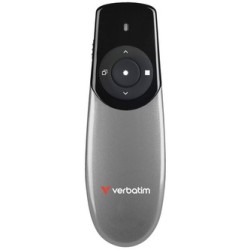 Bezprzewodowy prezenter Focus, 2.4Ghz, szaro czarny, Verbatim