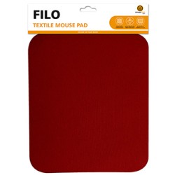 Powerton ERGO FILO Podkładka pod mysz miękka, czerwona