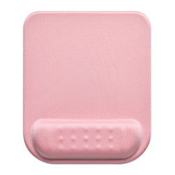 Powerton ERGO PASTEL EDITION Podkładka pod mysz i nadgarstek z pianką memory, różowa