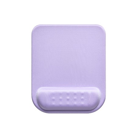 Powerton ERGO PASTEL EDITION Podkładka pod mysz i nadgarstek z pianką memory, fioletowy
