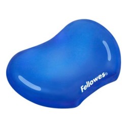 Fellowes CRYSTAL Podkładka pod nadgarstek żelowa, niebieska
