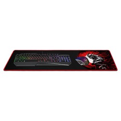 Podkładka pod mysz, LIBERTY, do gry, czarno-czerwona, 80x30 cm, Defender