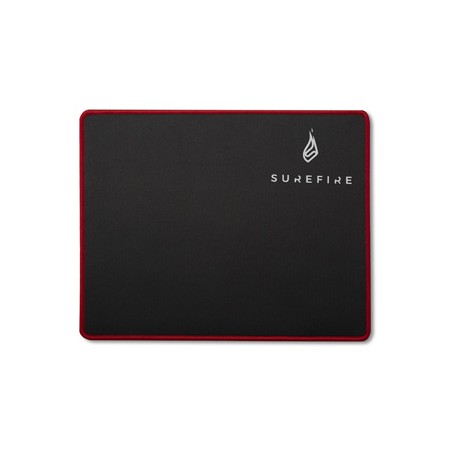 Podkładka pod mysz, Silent Flight, do gry, czarna, 320 x 260 x 3 mm, 3 mm, Surefire