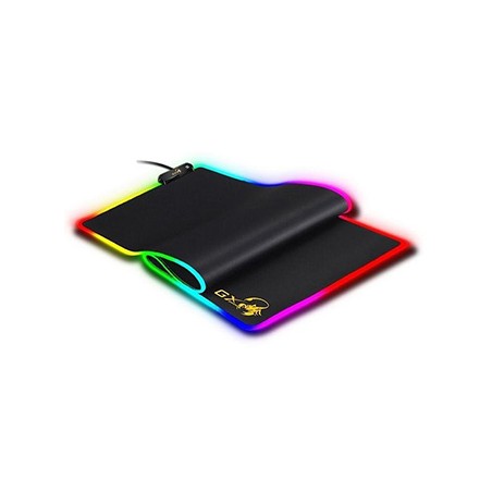 Podkładka pod mysz GX-Pad 800S RGB, do gry, czarna, 800*300 mm, 3 mm, Genius, podświetlona