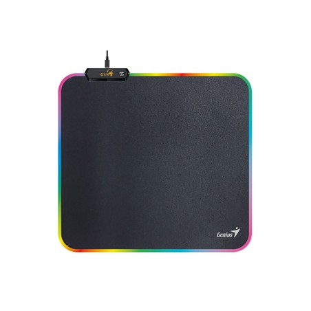 GX GAMING GX-Pad 260S RGB, tekstylny, czarna, 260x240mm, 3mm, Genius