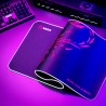 RGB Podkładka pod mysz, SCORP XL, czarna, 800 x 300 mm, 4 mm, Marvo, Hub USB