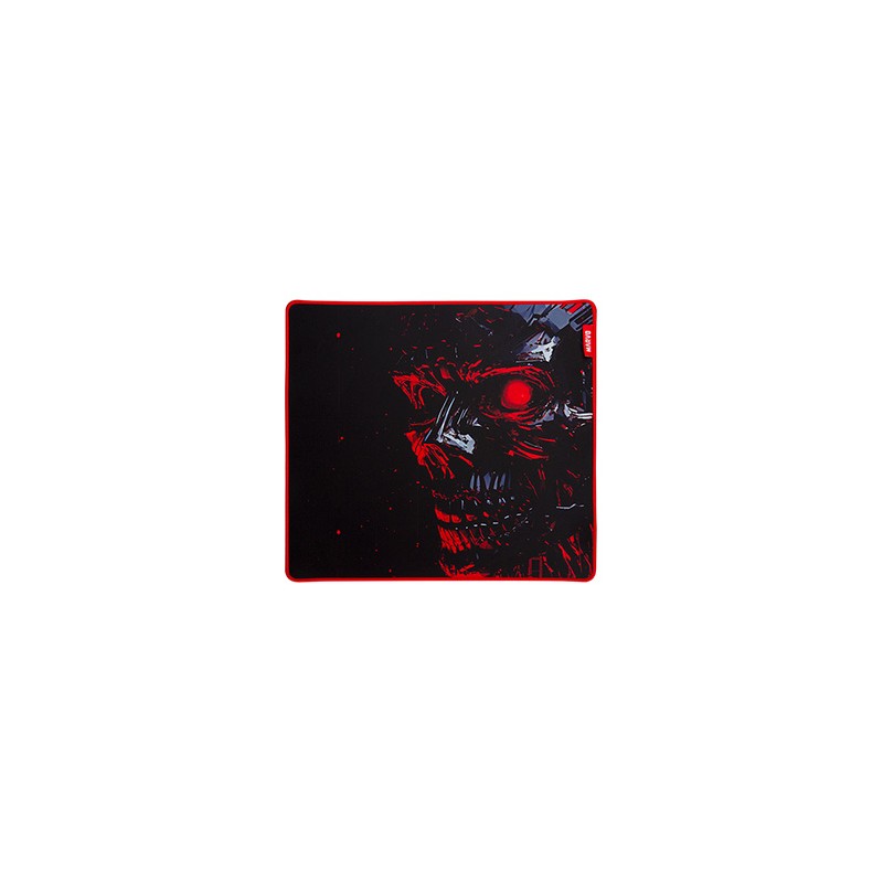 Podkładka pod mysz, Noob L, do gry, czarno-czerwona, 450 x 400 x 3 mm, Marvo