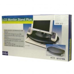 Podstawa pod monitor, czarny, ergo