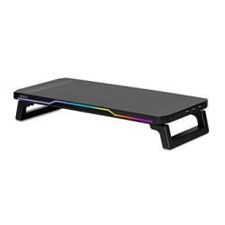 Marvo DZ-02 Podstawa pod monitor, czarny, podświetlenie rainbow