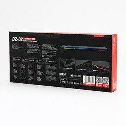 Marvo DZ-02 Podstawa pod monitor, czarny, podświetlenie rainbow