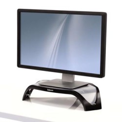 Fellowes Smart Suites Podstawa pod monitor, czarno-srebrny, ergo