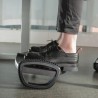 Podstawa, podnóżek ergonomiczny, regulowane nachylenie, czarny, plastikowy