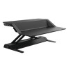 Stanowisko do pracy, Sit-Stand Lotus, czarna, plastik-metal, Fellowes, EOL