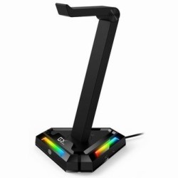 Genius GX-UH100 Stojak na słuchawki z podświetleniem RGB, czarny