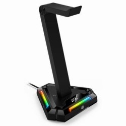 Genius GX-UH100 Stojak na słuchawki z podświetleniem RGB, czarny