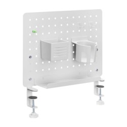Powerton ERGO PEGBOARD Organizer na biurko, szary