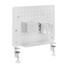 Powerton ERGO PEGBOARD Organizer na biurko, szary