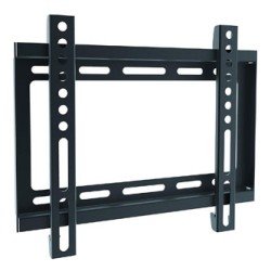 Uchwyt TV SBOX PLB-2222F, 23"-43", 35 kg max, 200x200 VESA, 19,5mm, czarny
