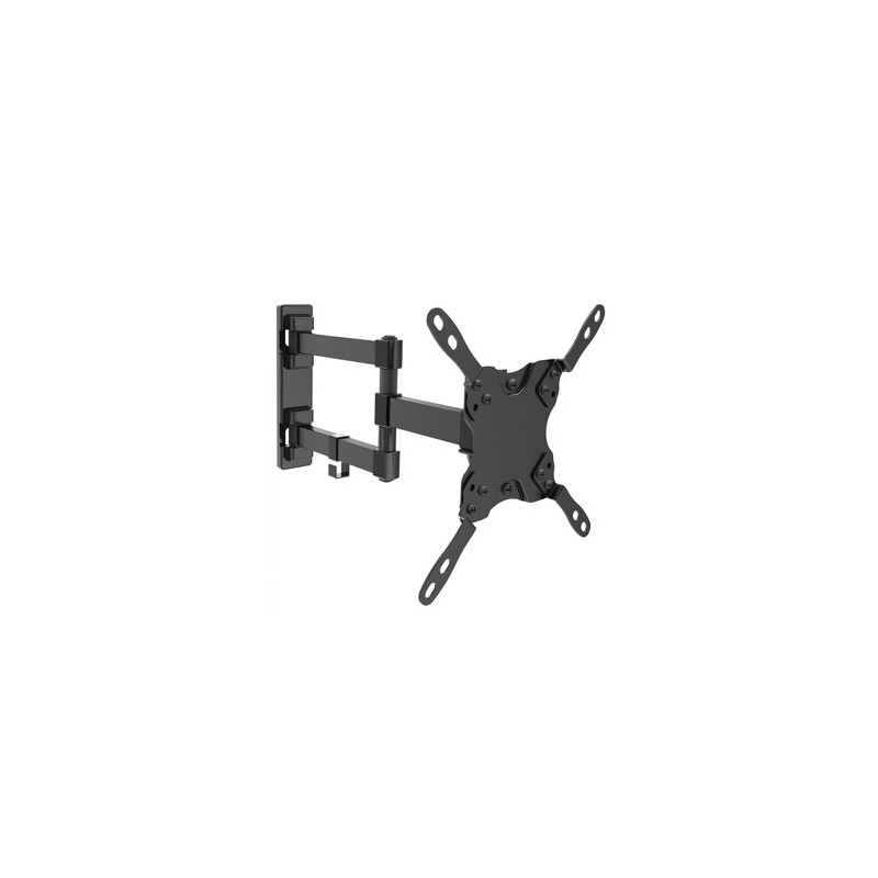 Uchwyt do TV z podwójnym ramieniem SBOX LCD-223, 13"-43", 20 kg max, 200x200 VESA, 60mm-360mm, czarny