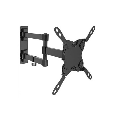 Uchwyt do TV z podwójnym ramieniem SBOX LCD-223, 13"-43", 20 kg max, 200x200 VESA, 60mm-360mm, czarny