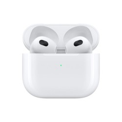 Apple AirPods 3. gen. bezdrátová sluchátka, MagSafe nabíjecí pouzdro biała, Lighting