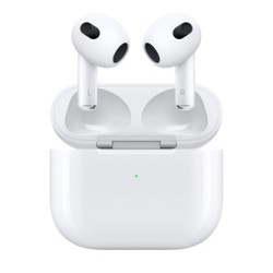 Apple AirPods 3. gen. bezdrátová sluchátka biała
