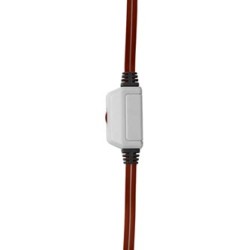 Defender Warhead G-120 Gaming Headset, słuchawki z mikrofonem, przewodowa, biało-czerwony, 2x 3.5 mm jack