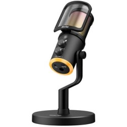 Genius MIC-S400U mikrofon streamingowy, czarna, RGB, USB-C
