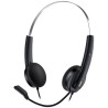 Genius HS-220U słuchawki z mikrofonem, przewodowa, czarna, 2.0, zamykane, USB