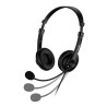 Genius HS-230U słuchawki z mikrofonem, przewodowa, czarna, USB
