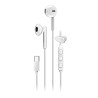 Genius HS-M366 słuchawki z mikrofonem, biała, douszne, USB Type-C
