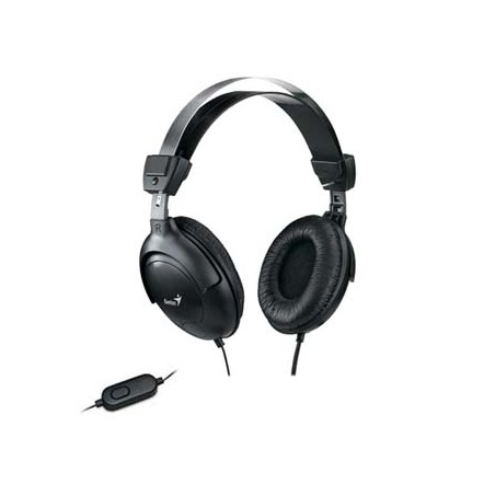 Genius HS-M505X słuchawki z mikrofonem, przewodowa, czarna, 3.5 mm jack