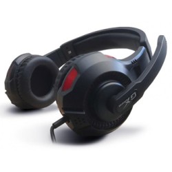 Genius HS-G600V słuchawki z mikrofonem, przewodowa, czarna, 2.0, słuchawki, 40 mm przetworniki typ 2x 3.5 mm jack + USB