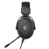 HP DHE-8005N słuchawki z mikrofonem, przewodowa, czarna, 2.0, podświetlona, 3.5 mm jack + USB